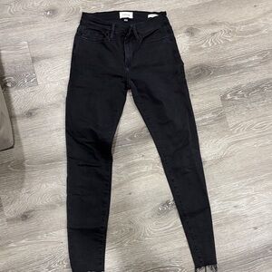 Frame Denim Women's Black Skinny Jeans